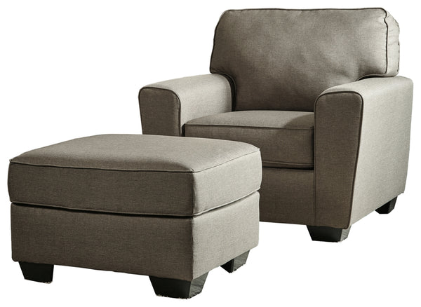 Calicho Chair and Ottoman