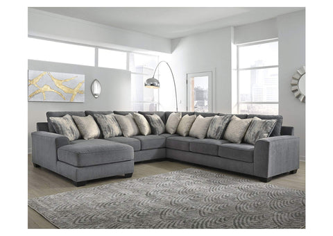 Castano Jewel 4 Piece LAF Chaise Sectional