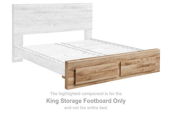 Hyanna King Storage Footboard