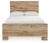 Hyanna Full Panel Bed with 1 Side Storage