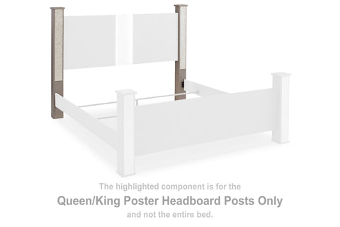 Surancha Queen/King Poster Headboard Posts