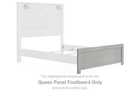 Cottonburg Queen Panel Footboard