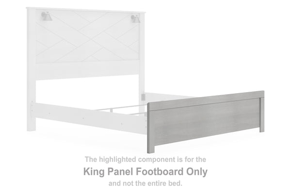 Cottonburg King Panel Footboard