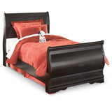 Huey Vineyard Twin Sleigh Bed with Dresser