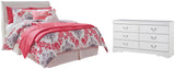 Anarasia Full Sleigh Headboard Bed with Dresser