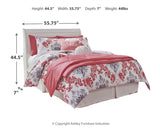 Anarasia Full Sleigh Headboard Bed with Dresser