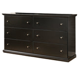 Maribel Twin Panel Bed with Dresser