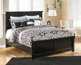 Maribel Queen Panel Bed with Mirrored Dresser