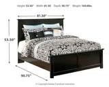 Maribel King Panel Bed with Dresser