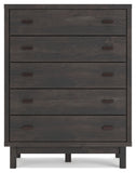 Toretto King Bookcase Headboard with Mirrored Dresser, Chest and 2 Nightstands