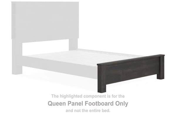 Toretto Queen Panel Footboard