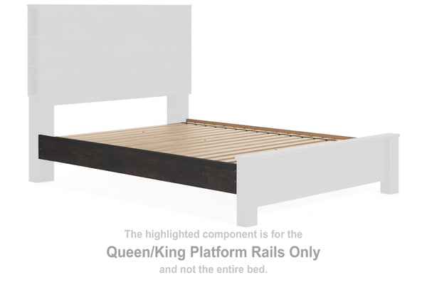 Toretto Queen/King Platform Rails