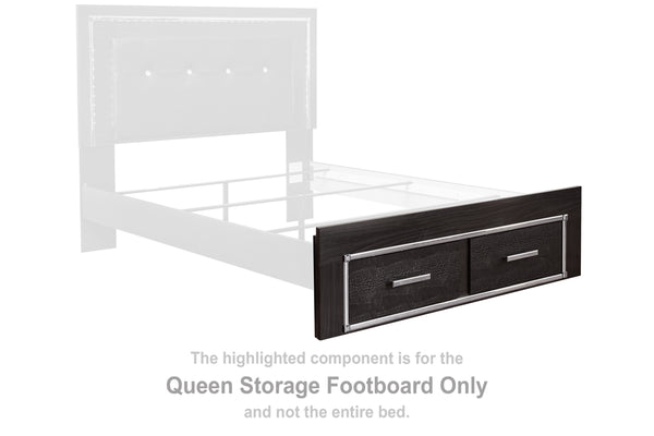 Kaydell Queen Storage Footboard