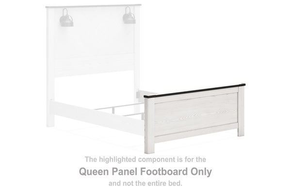 Schoenberg Queen Panel Footboard