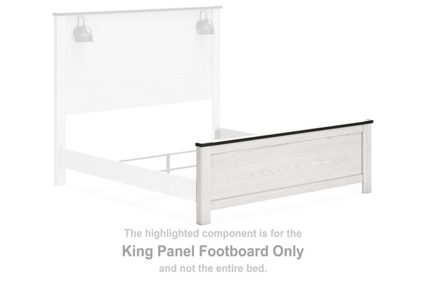 Schoenberg King Panel Footboard