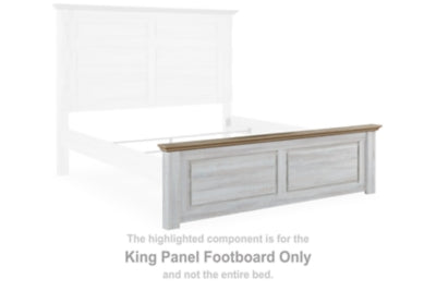 Haven Bay King Panel Footboard