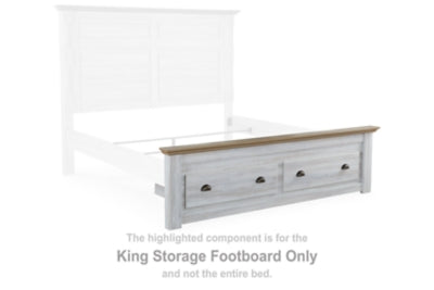 Haven Bay King Storage Footboard