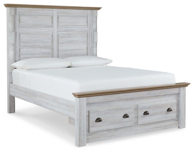 Haven Bay Queen Panel Storage Bed