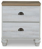 Haven Bay Queen Panel Bed with Mirrored Dresser, Chest and Nightstand