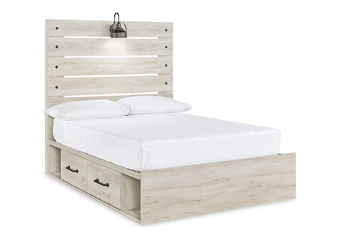 Cambeck Full Two Side Storage Bed