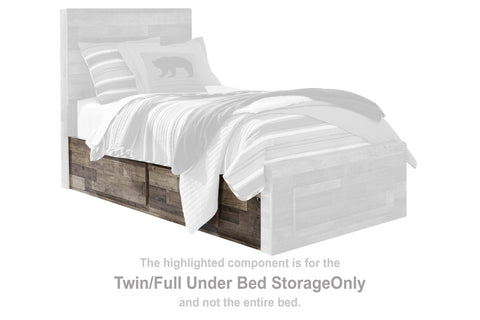 Derekson Twin/Full Under Bed Storage