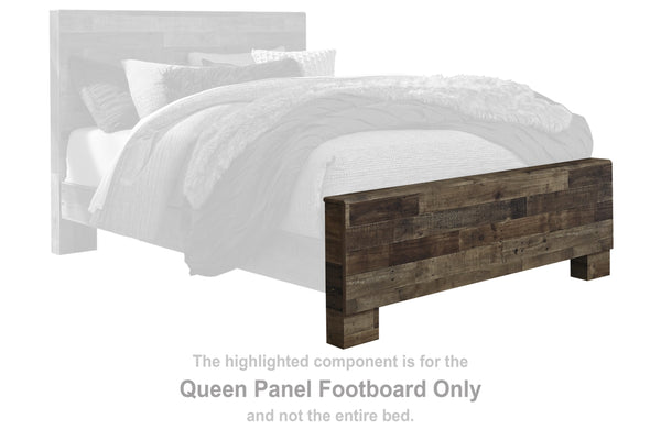 Derekson Queen Panel Footboard