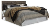 Derekson King Panel Headboard Bed with Dresser