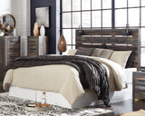 Drystan King Panel Headboard Bed with Dresser