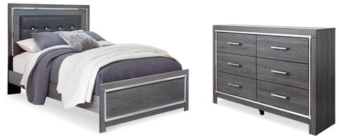 Lodanna Queen Panel Bed with Dresser