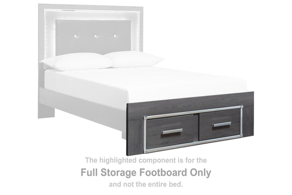 Lodanna Full Storage Footboard