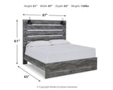 Baystorm Queen Panel Bed with Dresser