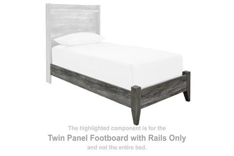 Baystorm Twin Panel Footboard with Rails