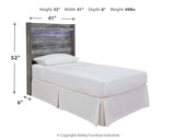 Baystorm Twin Panel Headboard