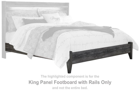 Baystorm King Panel Footboard with Rails