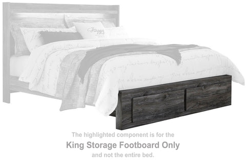 Baystorm King Storage Footboard