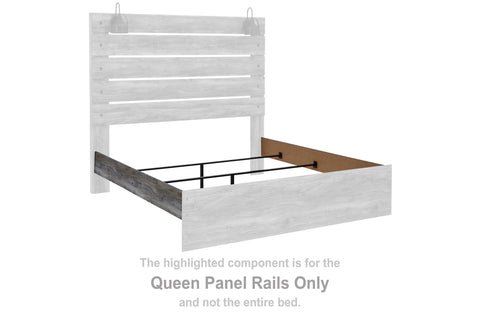 Baystorm Queen Panel Rails