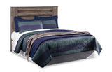 Zelen King/California King Panel Headboard Bed with Dresser