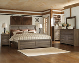 Juararo California King Panel Bed with Dresser