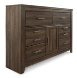 Juararo King Panel Bed with Dresser