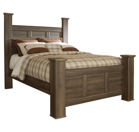 Juararo Queen Poster Bed with Dresser