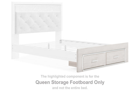 Altyra Queen Storage Footboard