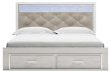 Altyra King Upholstered Storage Bed