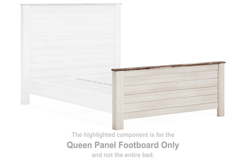 Willowton Queen Panel Footboard