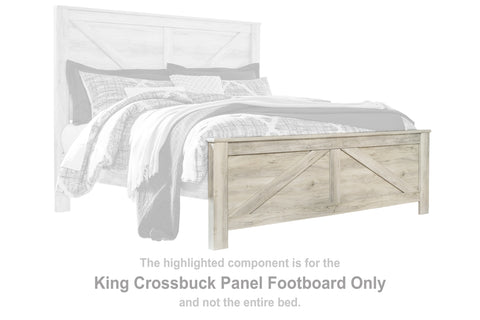 Bellaby King Crossbuck Panel Footboard