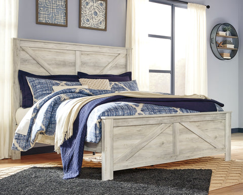 Bellaby King Crossbuck Panel Bed