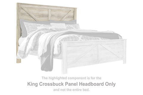 Bellaby King Crossbuck Panel Headboard