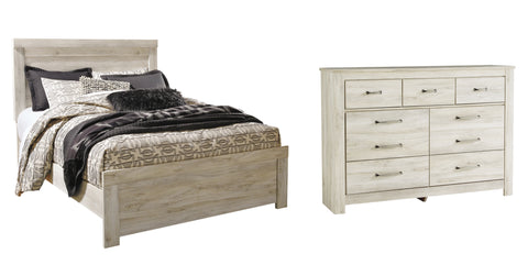 Bellaby Queen Panel Bed with Dresser