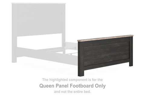 Nanforth Queen Panel Footboard