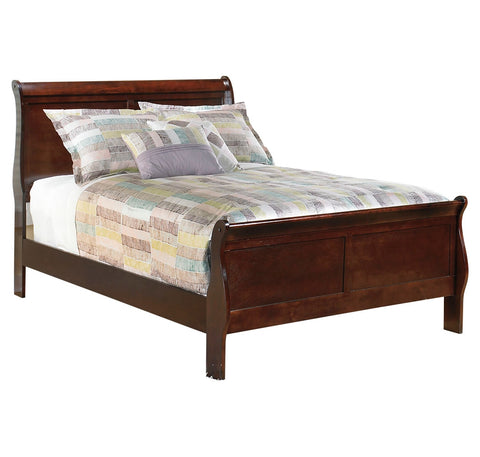 Alisdair Full Sleigh Bed with Mirrored Dresser and 2 Nightstands