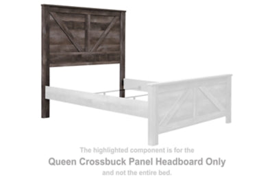 Wynnlow Queen Crossbuck Panel Headboard